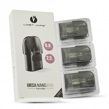 Картридж Lost Vape Ursa Nano 0.8ohm 1шт/3уп